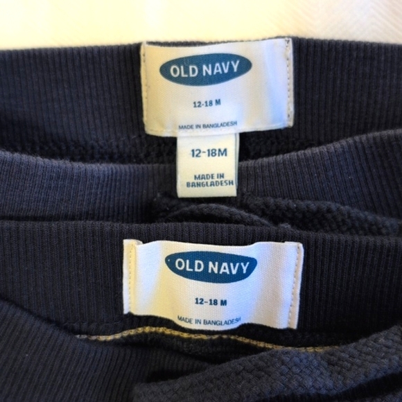 old navy 2-pack pull-on denim jeans bundle lot 12 months baby unisex - Picture 2 of 9